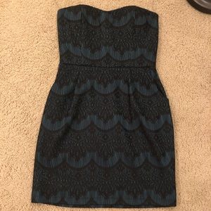 ModCloth Mystic Green Lace Dress - Sz L